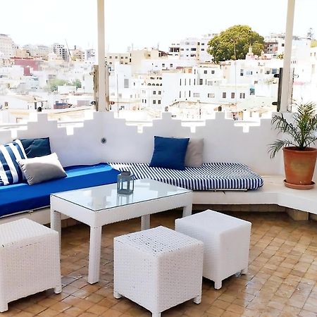 Maison Medina, Terrasse Panoramique, Vue Mer Tangier Bagian luar foto