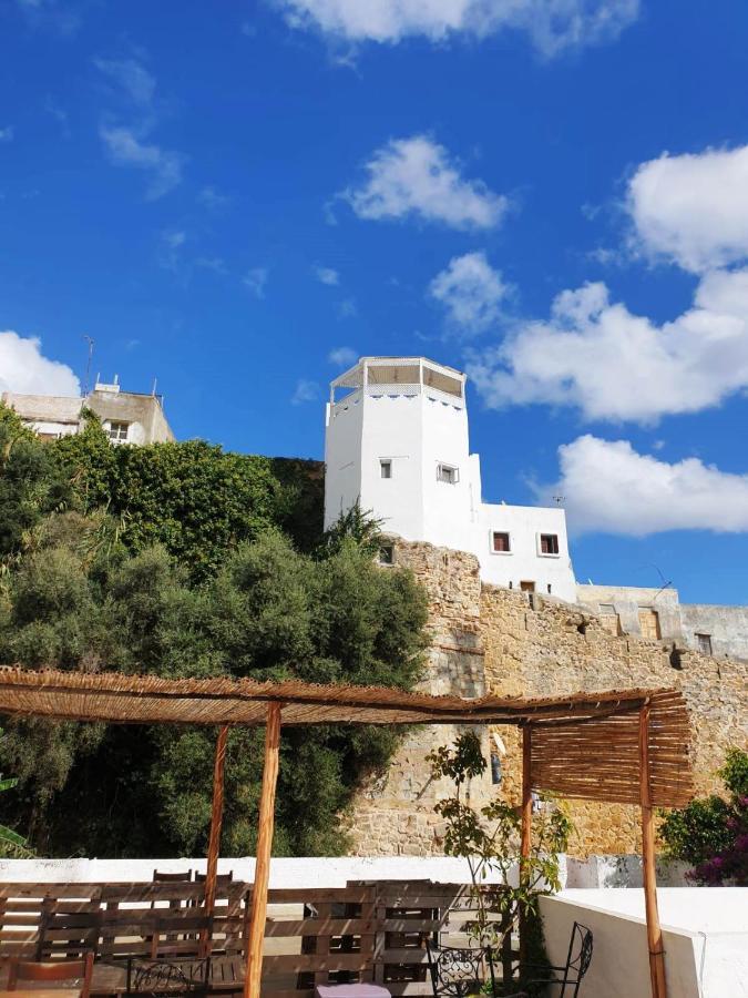 Maison Medina, Terrasse Panoramique, Vue Mer Tangier Bagian luar foto