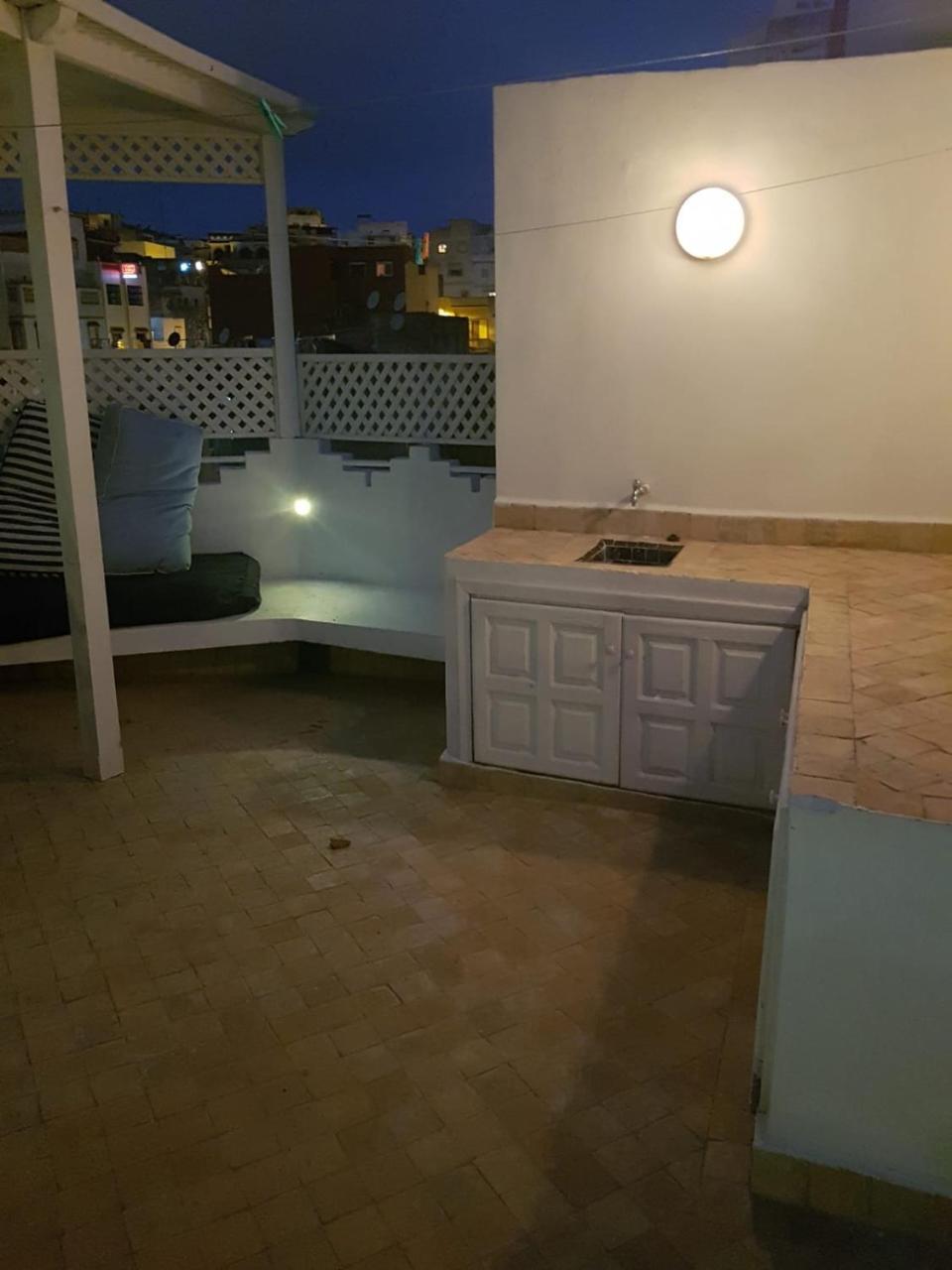 Maison Medina, Terrasse Panoramique, Vue Mer Tangier Bagian luar foto